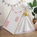 Tienda de campaña tipi para niños con marco A Frame para interiores y exteriores